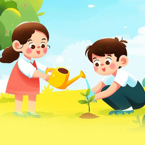 小手添新绿 童心种希望🌱 ——鹏湖湾幼儿园植树节小菜地种植活动