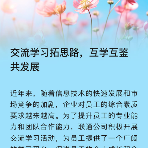 知识共享，智慧碰撞