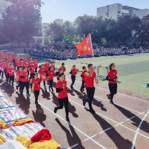 蛇口学校阳光晨跑队